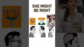 Who will make the government?😝                      #election2024 #funny #shorts