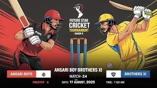 Ansari Boys Vs Brothers XI Match Highlights in 4K #cricket #cricketmatch #matchhighlights