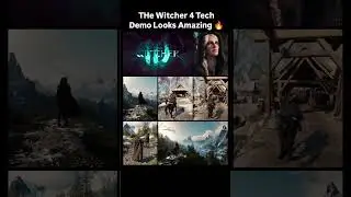The Witcher 4 tech Demo Looks Amazing 🔥 #thewitcher4 #witcher4 #thewitcher #gameplay #techdemo