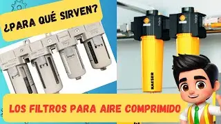 ¿Para qué sirven los filtros de aire comprimido?