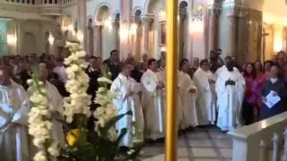 URNA DON BOSCO SICILIA, ALI' TERME INIZIO MESSA