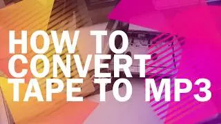 How to convert tape to mp3 in 3 WAYS | Turn cassette to digital