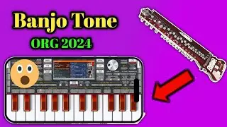 ORG 2024 banjo tone | free banjo tune | org 2024 piano tutorial | org 202r piano kaise bajate hai