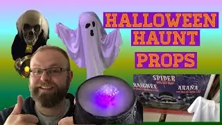 Halloween haunt props and decorations | getting ready for Halloween