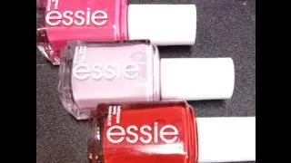 Essie Nail Polish Haul + Swatches!!!