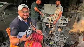 Gypsy mai engine install Karne ki tyari