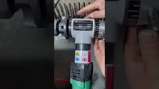 portable electric pipe beveling machine with feed dial scale Precise infeed