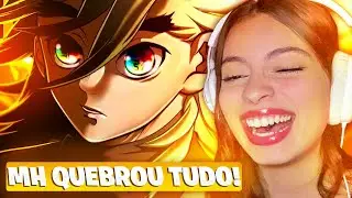 Vibe Douma 🧛🏽&zwj;♀️❄️ (Kimetsu no Yaiba) | Style Trap | Prod. Sidney Scaccio | MHRAP React