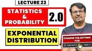 Exponential Distribution | By GP Sir
