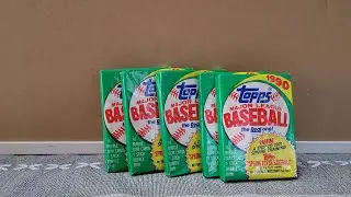 1990 Topps Baseball pack opening! The Frank Thomas No Name Hunt Continues!
