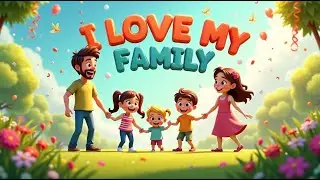 Family Song for Kids | I Love My Family | Family Member Song | Best Rhyme for Kids