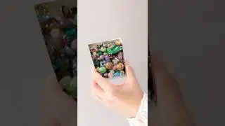 Gemstone ASMR - Satisfying Rainbow Sorting #shorts