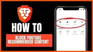 How to block YouTube recommended content on Brave browser