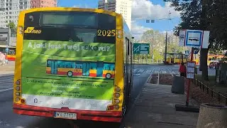 Linia Z-9 - Solbus SM18 #2025 ( MZA Warszawa )