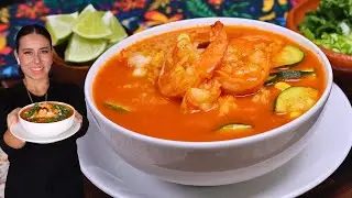 Caldo o Sopa de Arroz 😱con Camarones &iexcl;No Te Podr&aacute;s Resistir a Esta Delicia!