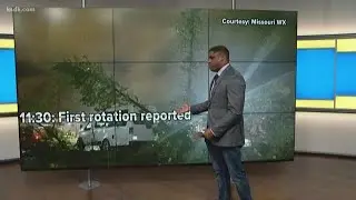 Here's a timeline of the tornado damage in Jefferson City