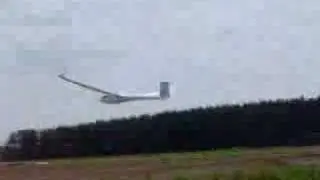 Glider High Speed Pass - Ground View