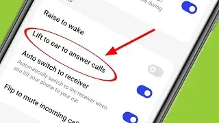 Что такое функция &laquo;Поднести к уху, чтобы ответить на звонок&raquo; на телефоне Realme?