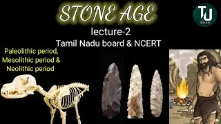 Stone age tools, sites and archaeological finds for upsc & MPSC, ncert class 6,12 history & TN board