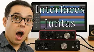 Duas Interfaces de áudio gravando no mesmo computador - Dica rápida