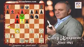 Greatest Chess Positional Play! Kasparov vs. Short Legends Blitz Saint Louis USA 2015