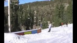 Snowboarding High on Halloween