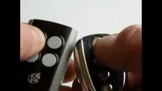How to clone DiTEC and V2 Phoenix remote control clone, key fob (side by side)