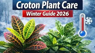 🌿Croton Plant Care 2026|सर्दियों में देखभालChinese & Gold Dust|Winter Care USA UK UAE India Pakistan