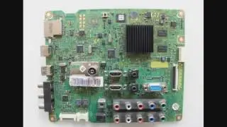 TV LCD 11   Visão geral da placa principal das TVs LCD