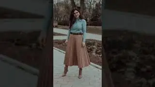 10 ways to style a pleated skirt ❤️💖#fashion #skirt #manikemove