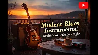 Modern Blues Instrumental | Soulful Guitar for Late Night