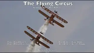 The Amazing 'Flying Circus' AeroSuperBatics Wing Walkers - Duxford Air Festival 2018