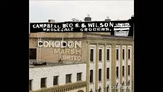 Congdon Marsh ghost sign restoration