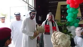 زيارة الشيخ طحنون بن خليفة بن محمد بن خالد آل نهيان مدرسة حمودة بن علي National Day 45