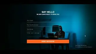 How to Create working Contact Form Using HTML, CSS and PHP.