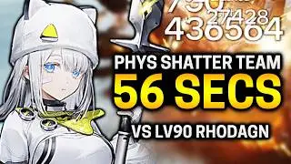 UNDERRATED SUPPORT? Budget Estella Physical Team vs RE-Crisis: Rhodagn [Arknights: Endfield]