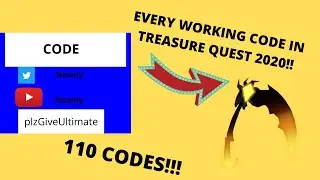All working treasure quest codes 2020