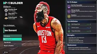 NBA 2K26 JAMES HARDEN BUILD- ISO KING