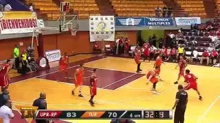 Highlights UPR-RP vs. Turabo Baloncesto Masculino | Justas LAI 2016 | 4/10/2016