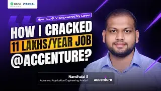 How I Cracked an ₹11 LPA Job at Accenture | Real Success Story| HCL GUVI