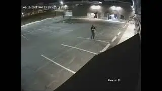 Surveillance footage from attempted Nanticoke arson: 2/21/2025