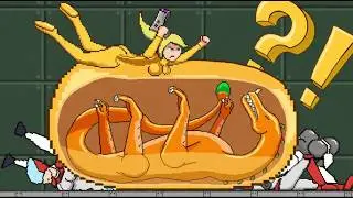 WAIT SAMUS!! THAT'S TOO MUCH FOOD! 💔💀 - 100% CANNIBAL 🍔💔💀
