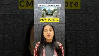 Latest Update #neet #neet2025 #update #cmcvellore #mbbs #college #seats #fees #shortsindia #trending