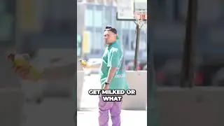 Unlikely Encounter: Is He Trying to Get Milked?#publicprank #prank