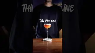 THIN PINK LINE cocktail!