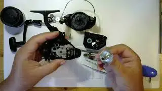Катушка Shimano Baitrunner ST 4000FB - первичное ТО+апгрейд (катушка для левши).
