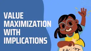 Value Maximization with Implications| Financial Management| #finance #bba #bcom