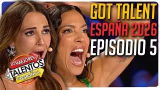 Got Talent Espa&ntilde;a 2026 | Episodio 5 | &iexcl;TODAS LAS AUDICIONES!
