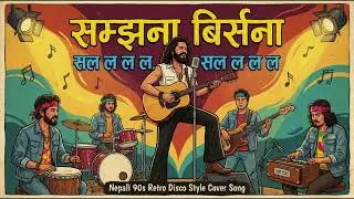 सम्झना-बिर्सना - नेपाली कभर गीत | COVER SONG | Nepali 90S Retro Style