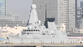 HMS Daring and SAMPSON radar